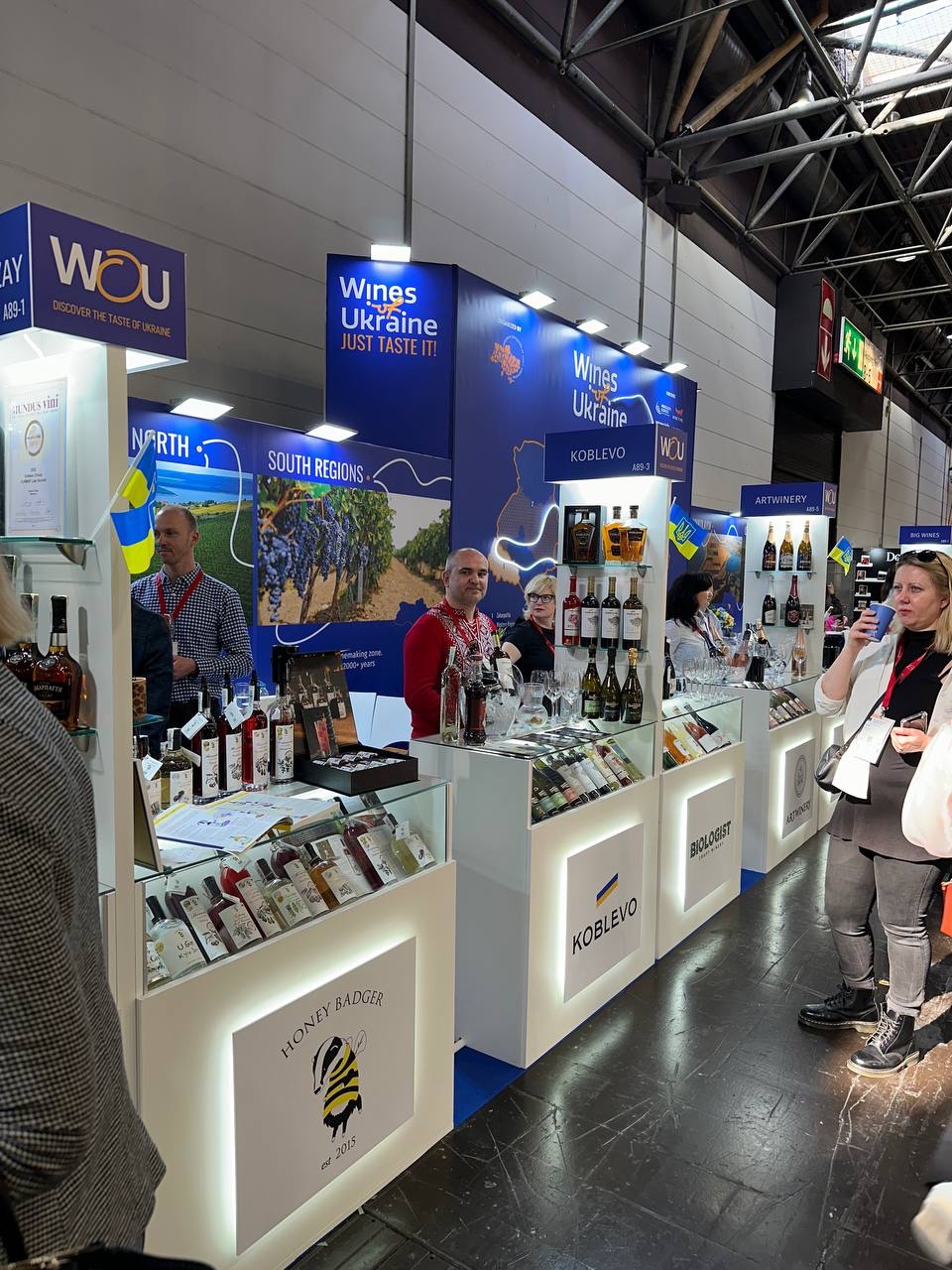 Вина та коньяки KOBLEVO на ProWein 2025 у Дюссельдорфі