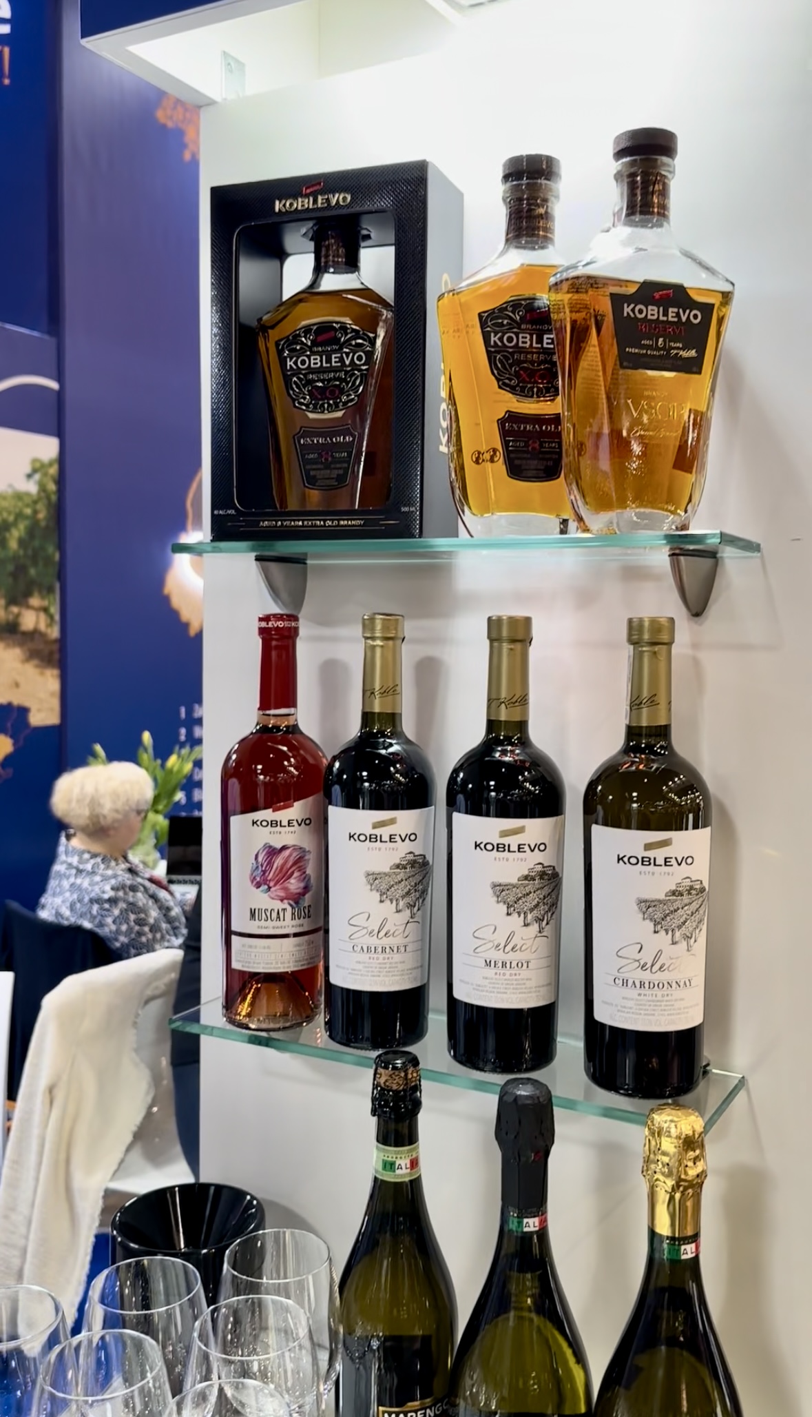 Вина та коньяки KOBLEVO на ProWein 2025 у Дюссельдорфі