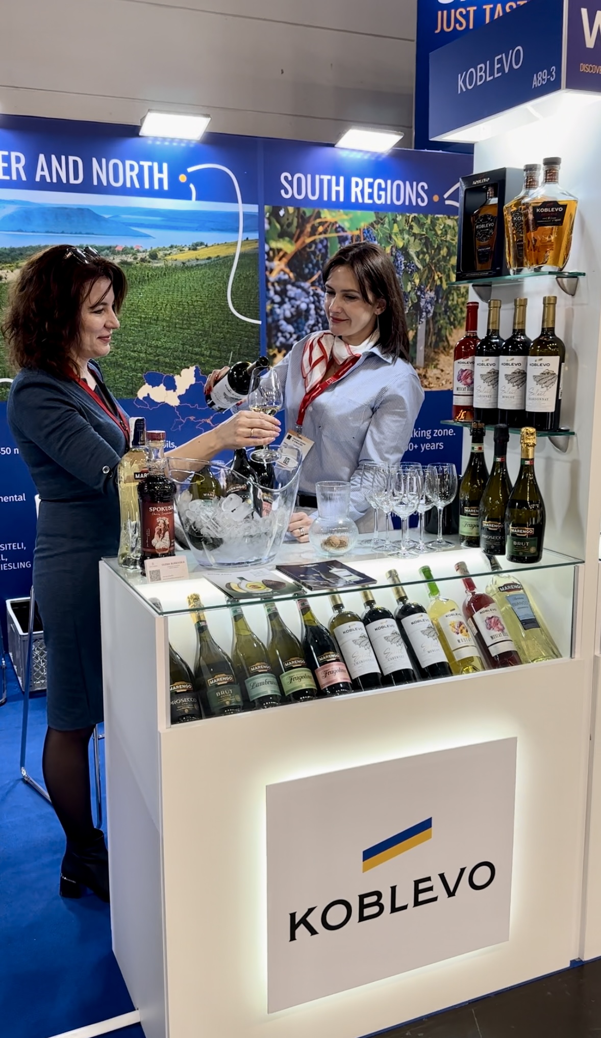 Вина та коньяки KOBLEVO на ProWein 2025 у Дюссельдорфі