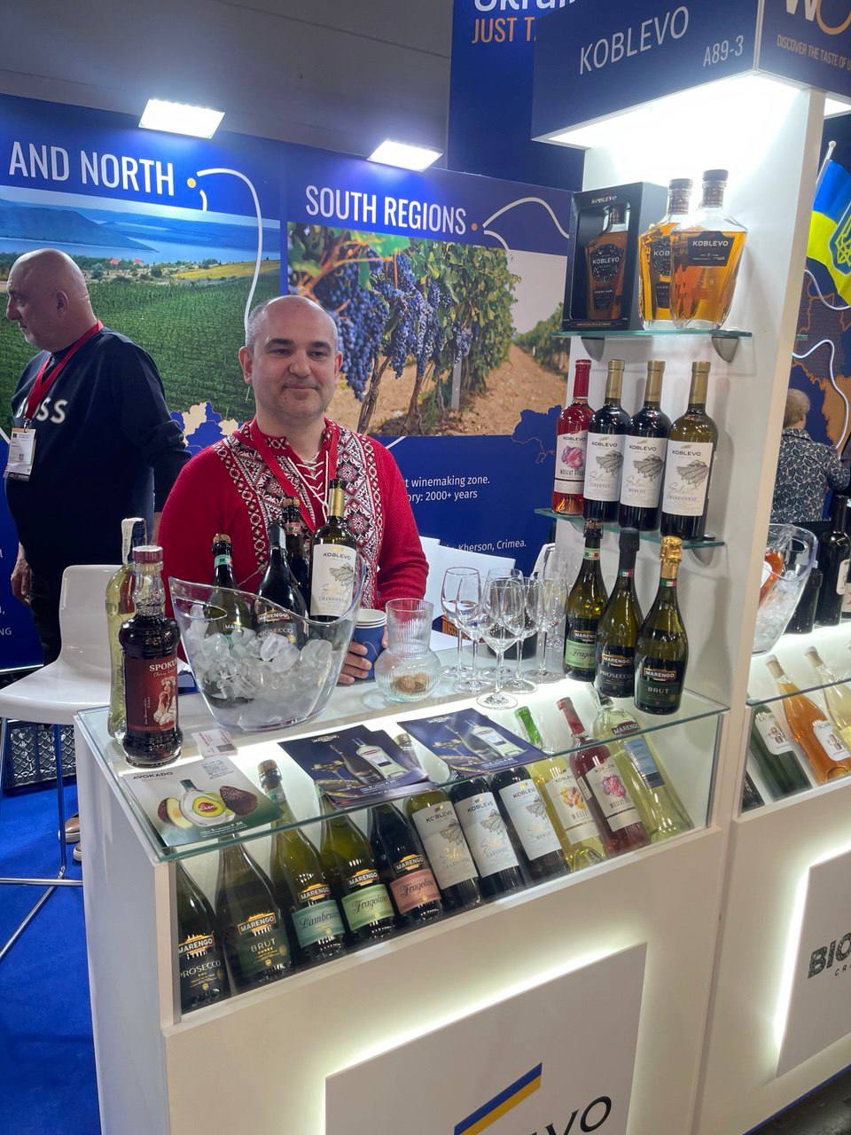 Вина та коньяки KOBLEVO на ProWein 2025 у Дюссельдорфі