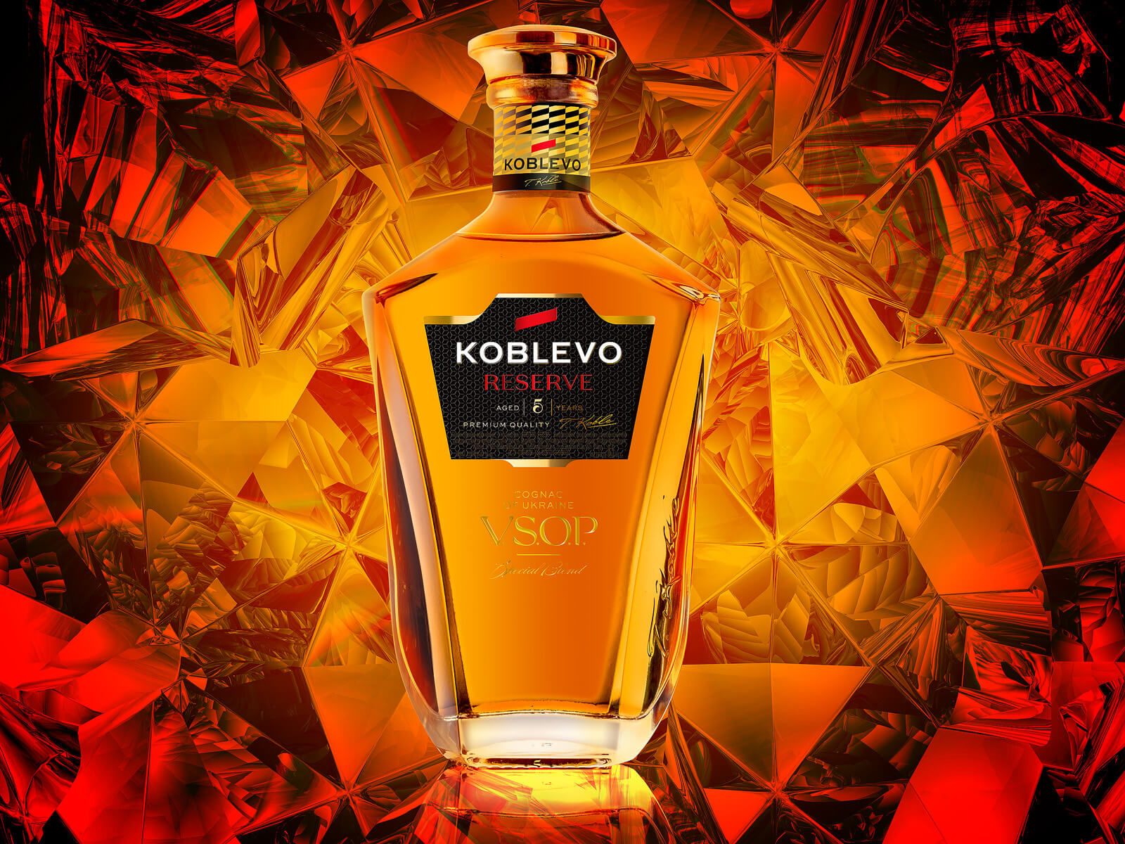  MEET KOBLEVO COGNAC IN A NEW UNIQUE BOTTLE