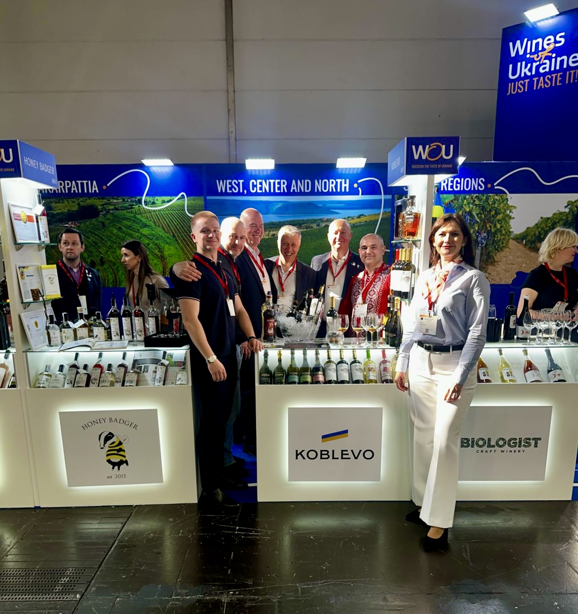 Вина та коньяки KOBLEVO на ProWein 2025 у Дюссельдорфі