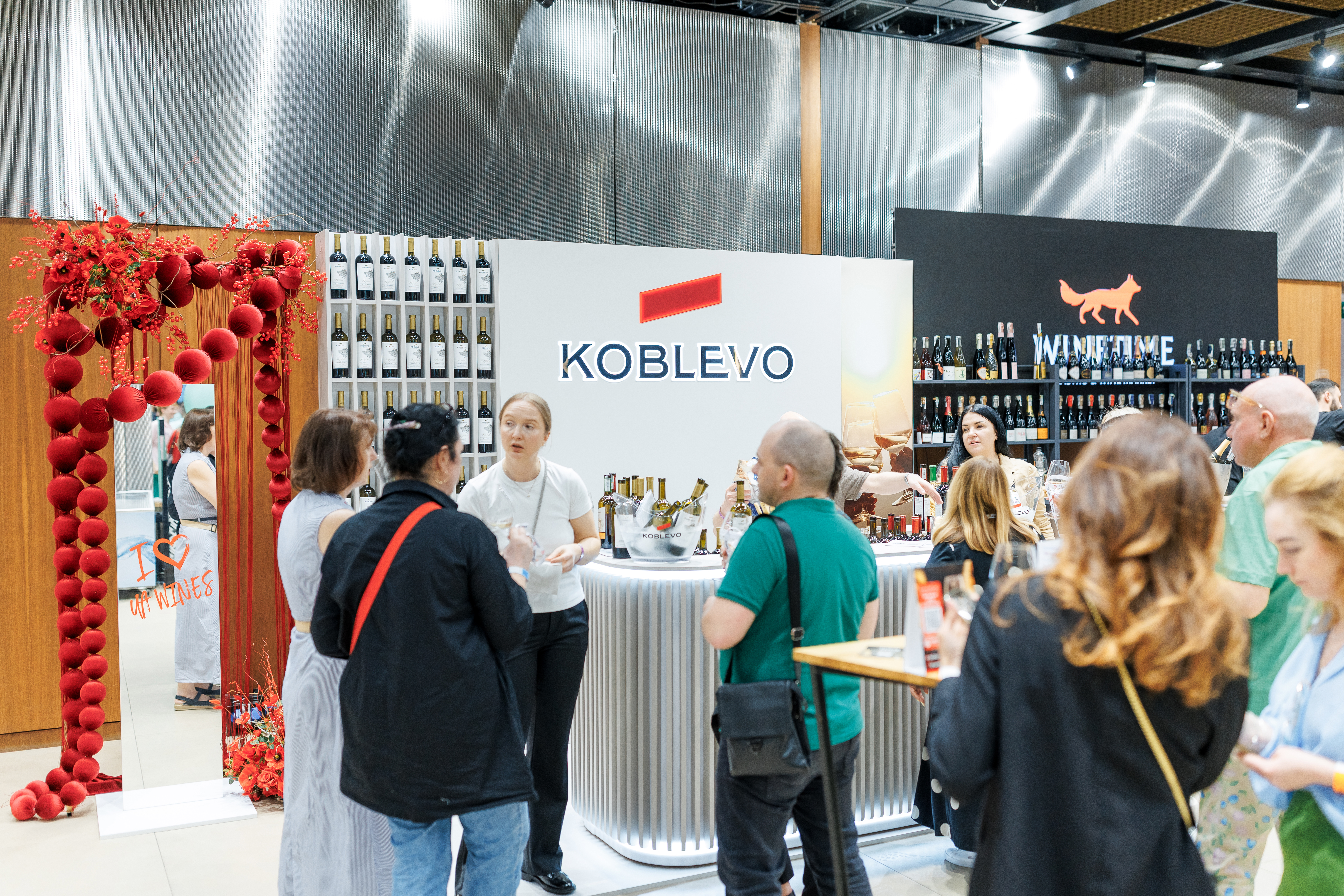 Українське вино KOBLEVO на International Bar Show BE WINE 2025