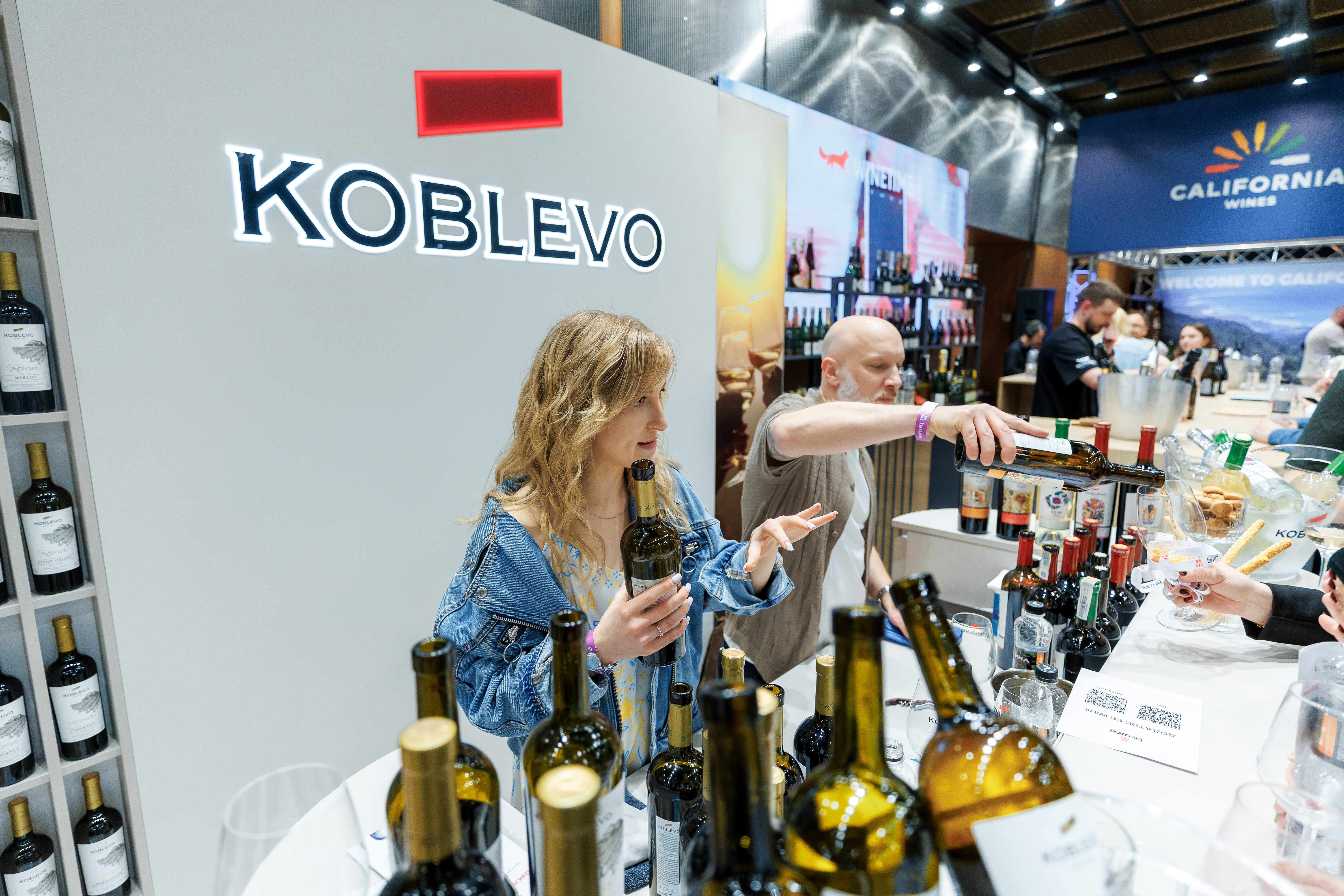 Українське вино KOBLEVO на International Bar Show BE WINE 2025