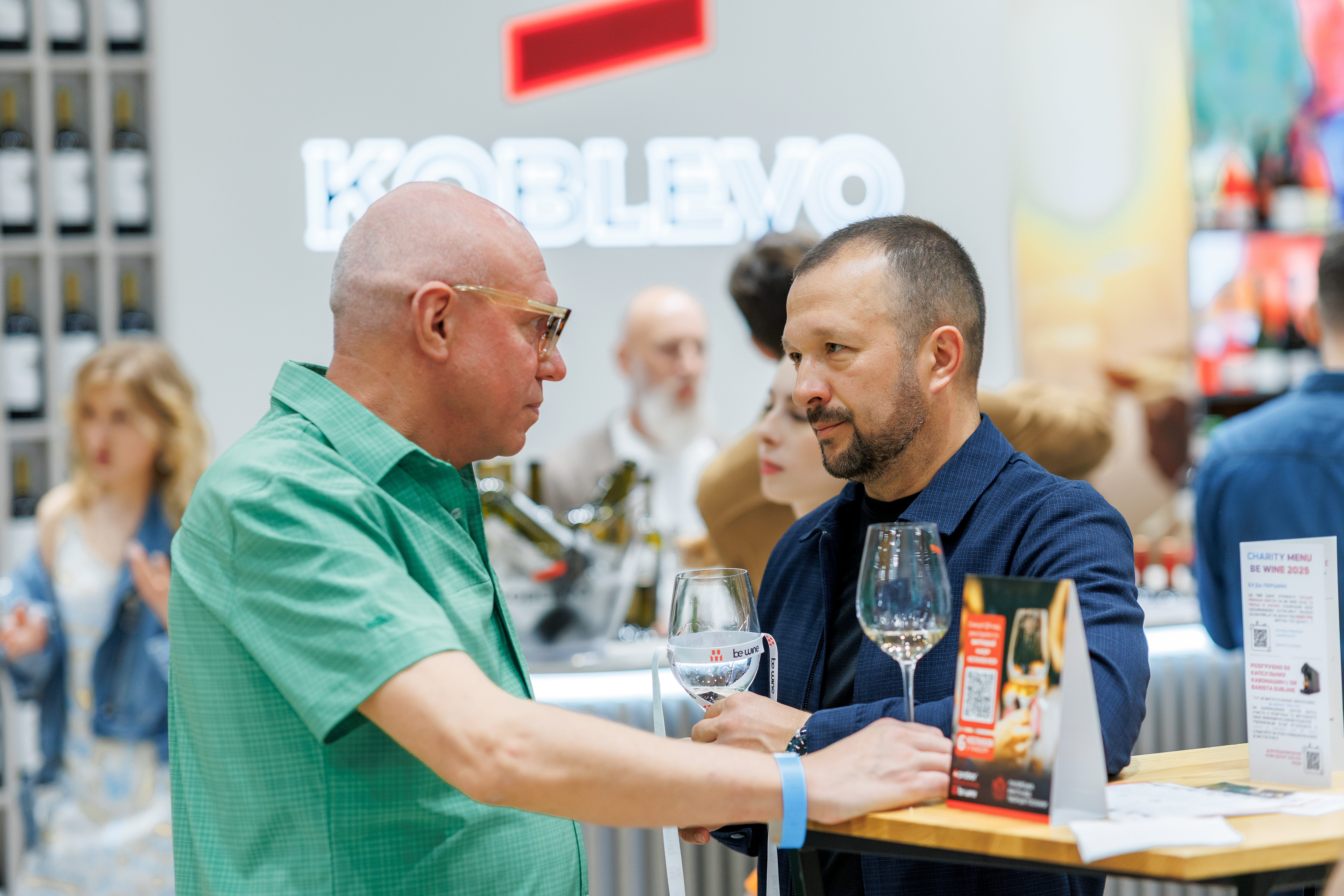 Українське вино KOBLEVO на International Bar Show BE WINE 2025
