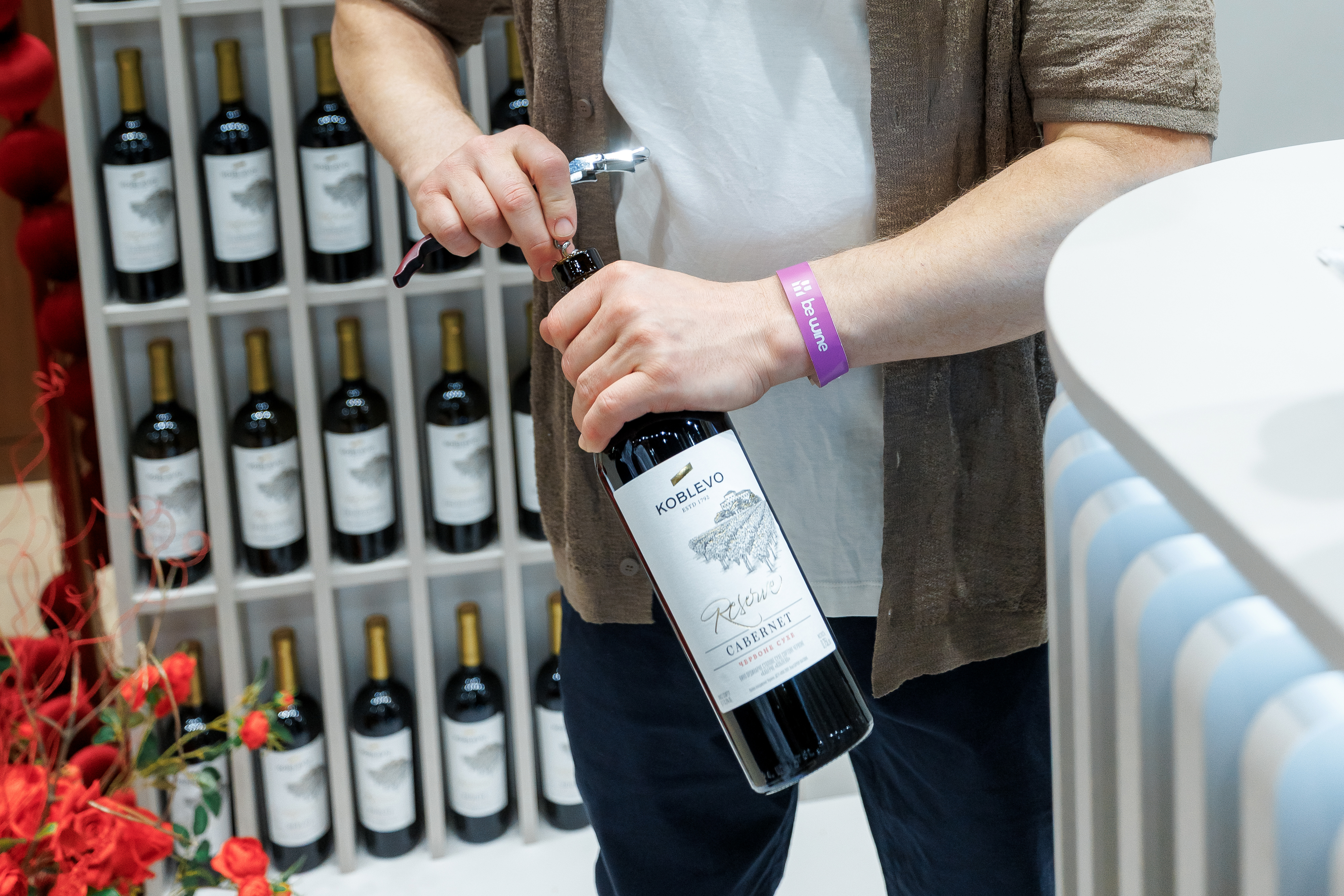 Українське вино KOBLEVO на International Bar Show BE WINE 2025